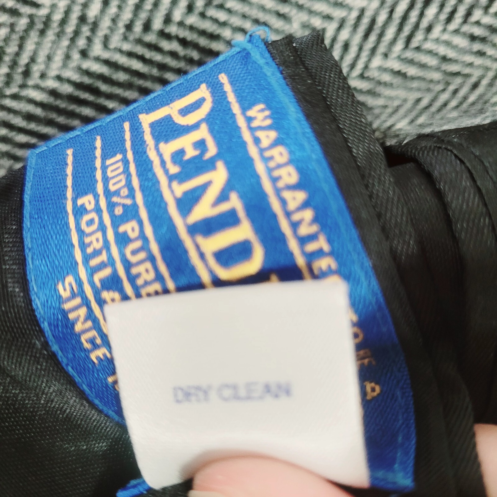 Pendleton Wool Blazer Herringbone Western Elbow P… - image 18