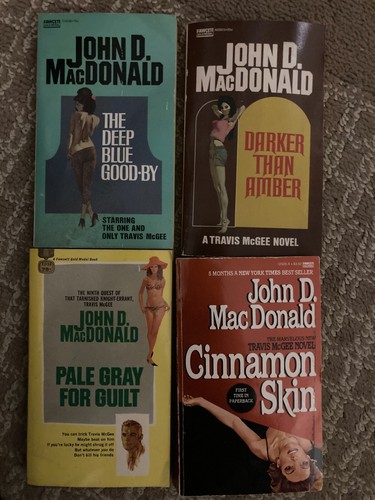 6 Gold Medal paperbacks by John D. MacDonald 5 from the Travis McGee series - 第 1/3 張圖片