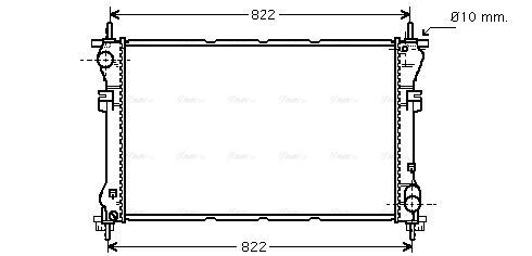 FD2320 AVA Radiator FIT FORD TRANSIT TOURNEO (2000) 2.0 TDI