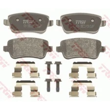Brake pad set, disc brake Cotec TRW GDB1637 for Fiat