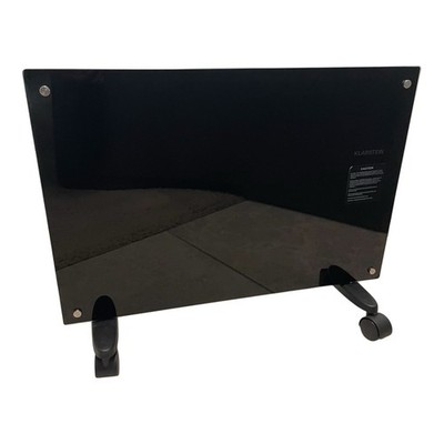 Klarstein Bornholm Black Glass Flat Panel Convection Heater FOR PARTS OR REPAIR