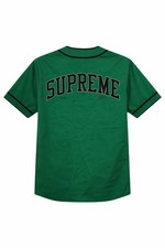 FW13 Supreme Chenille S Logo Jersey Green Size S