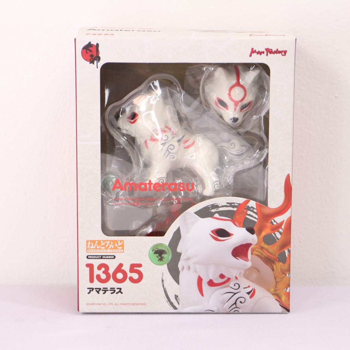ねんどろいど アマテラス1365 Okami Nendoroid Amaterasu Action Figure 1365 NEW Max Factory Game