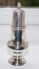 Zuccheriera balaustra argento massiccio Giorgio III - R Peaston, Londra, 1768 - 83 g