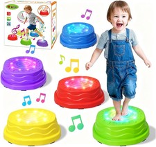 Music  Light up Stepping Stones for , Non-Slip Balance Stepping Stone for 3 ...