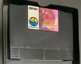 SNK Neo Geo AES ROM Cartridge Fighters History Dynamite With Box & Manual Tested