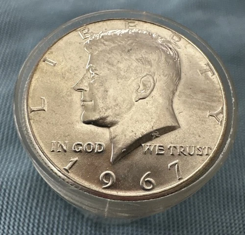 1967 Kennedy Half Dollar Roll UNC  20 pcs