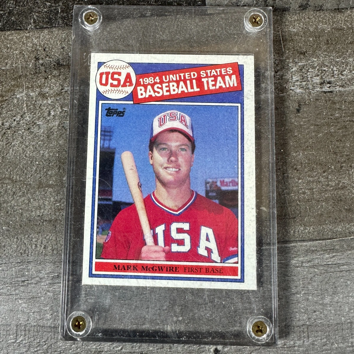 Mark McGwire 1984 Season Baseball Cards for sale | eBay