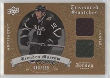 2008-09 Upper Deck Artifacts Treasured Swatches Dual 43/199 Brenden Morrow av1