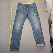 Rag & Bone Greenwich Jeans Mens Blue Straight...