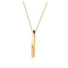 18K Gold Plated Moon Star Lion Evil Eye Love Heart Cross Golden Twist Bar