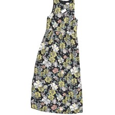 NEW Ann Taylor LOFT Multicolor A-Line Dress Size 0 NWT Floral Sleeveless