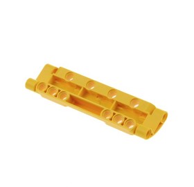 1x Lego Technic Panels Domed 11x3 Yellow '42009 MKII' Fairing 11954pb004L