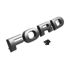 Hood Letters Satin Black FORD 1978-82 Ford Truck, 1978-82 Ford Bronco