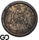 1842-O Seated Liberty Dime, Details, Better New Orleans Issue