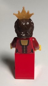 LEGO Castle Kingdoms Queen Minifigure (2 faces) cas504 Set 10223 & 853373