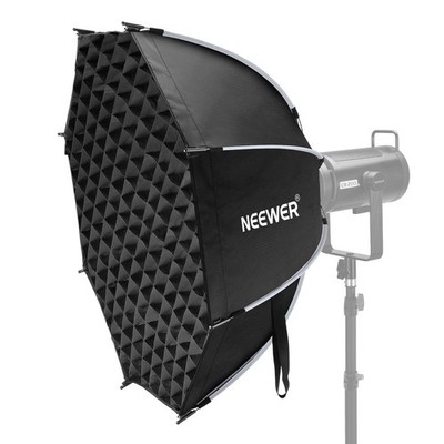 NEEWER NS92PD 35.4'' Octagonal Softbox w/Bowens Mount, Diffuser & Grid