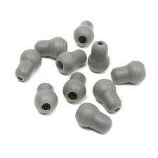 10Pcs Silicone Gray Soft Eartips Earplug Earpieces For Littmann Stethoscope ss
