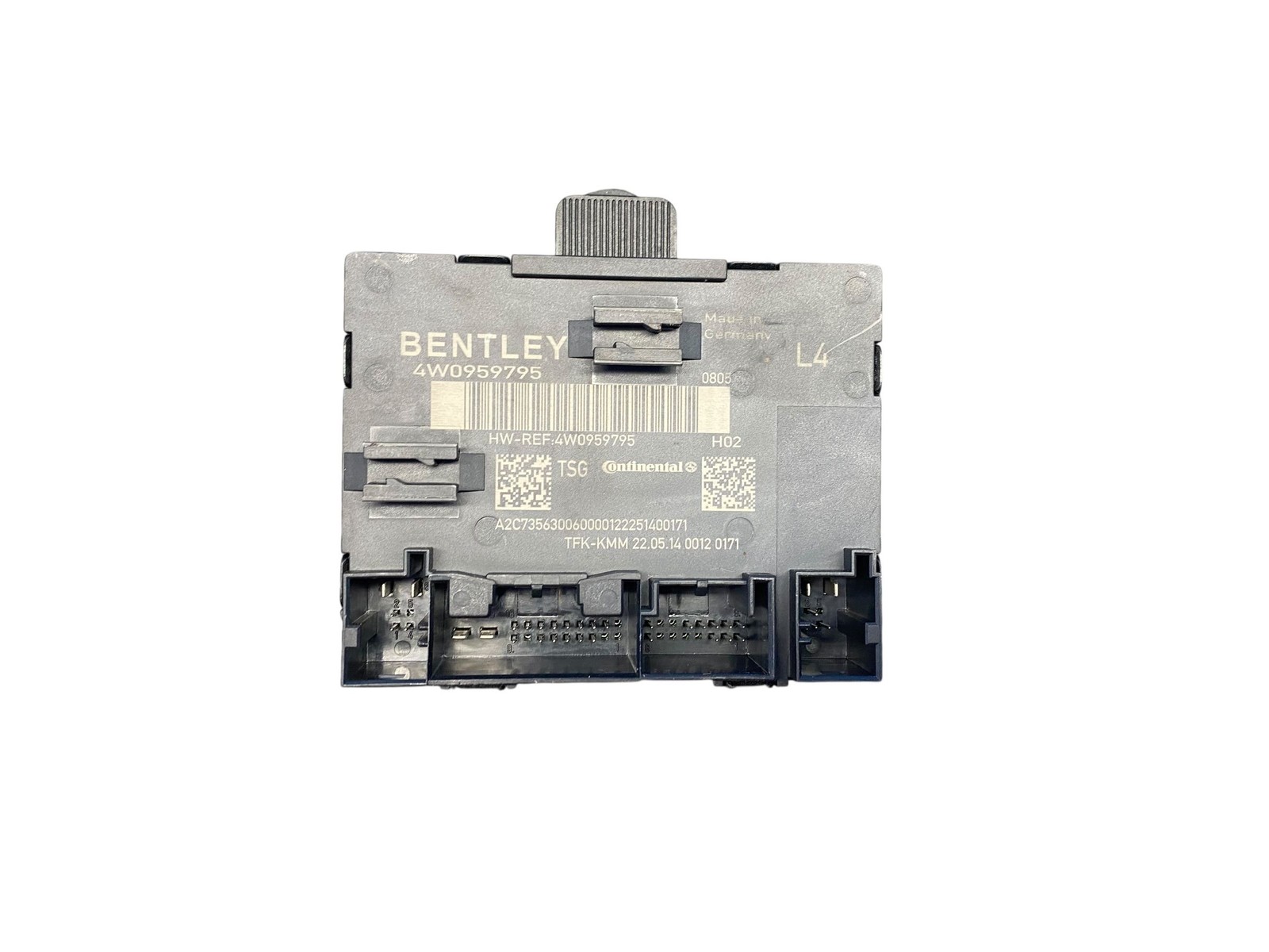 2013-2019 BENTLEY FLYING SPUR 4W 223B REAR LEFT DRIVER DOOR CONTROL MODULE UNIT