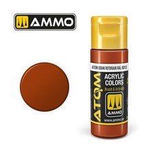 AMMO ATOM Acrylic Paint Rotbraun RAL 8012 New