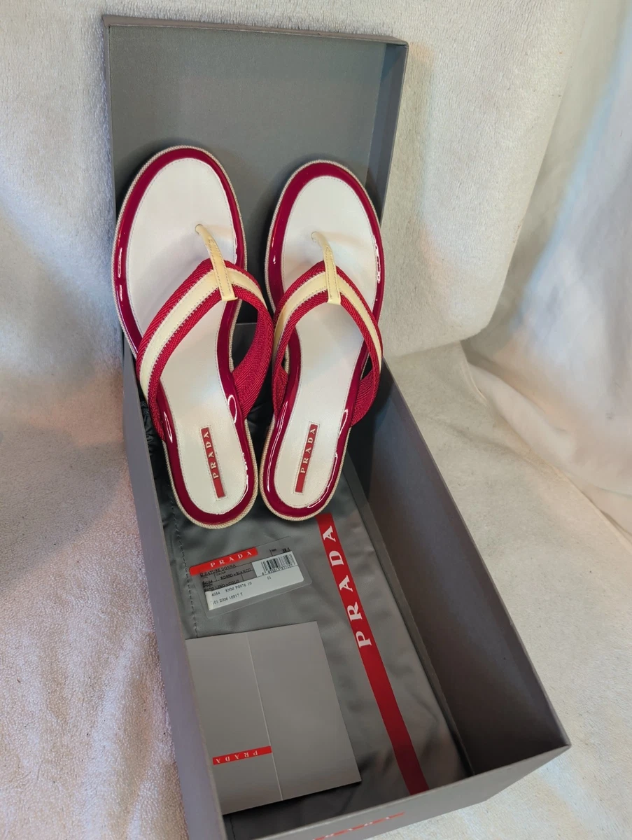 25+ PRADA Red Sandals for Women for sale | Updated Oct 2026