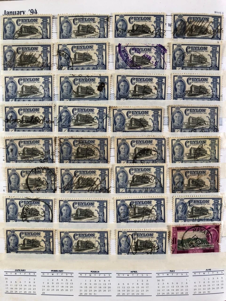 Paquete de estampillas de Sri Lanka 2005 año colección de estampillas 25x estampillas como nuevas + 3x miniaturas Foto 4 de 4