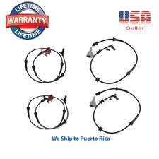 4 ABS Wheel Speed Sensor Front Rear Left & Right Fit: Nissan ARMADA 2008-2012