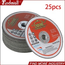 Findmall 25 Pack Cut Off Wheels 3" x 1/32" x 3/8" Die Grinder Metal Cutting Disc