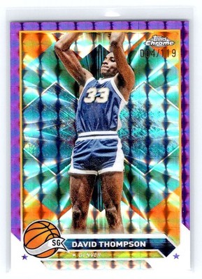 2023-24 Topps Chrome Basketball Denver Nuggets David Thompson 116 /119