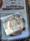 1880-S MORGAN DOLLAR $1 NGC MS63 PL Rainbow Tone Rare Find Great Eye Appeal 🧐🌈