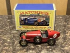 Vintage Lesney Matchbox Yesteryear Y-6 Supercharged Bugatti Type 35 w Box