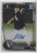 2016 Bowman Chrome Prospects Refractor /499 Jordan Stephens #BCAP-JOS Auto 0c2