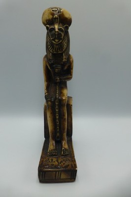 Vintage 9'' Egyptian Sekhmet Lioness Goddess Statue Figurine Collectible D10