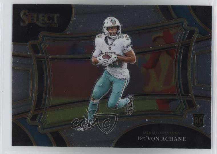 2023 Panini Select Field Level De'Von Achane #359 0t2