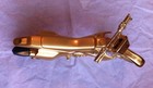 Vintage? Die Cast Gold Plated? Metal Enduro Motorcycle Lighter Monoshock RARE — photo 4