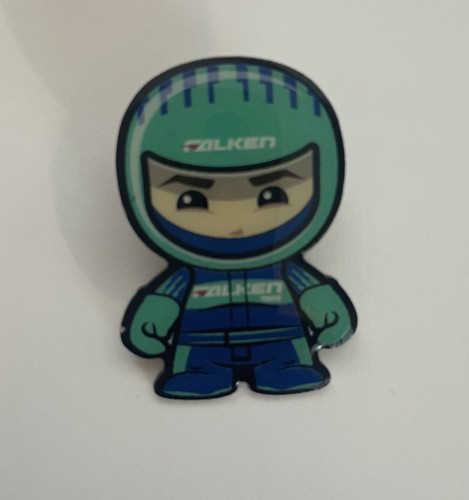 Falken Tire Pin Blue Green