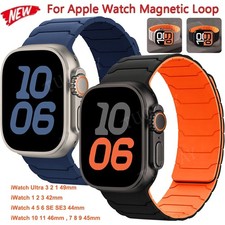 Magnetic Band For Apple Watch iWatch Strap Series 11 10 9 8 7 6 SE Ultra 3 49mm