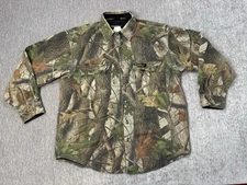 Scent Blocker Plus Shirt Mens Large Green Realtree Hardwoods Camouflage Hunting