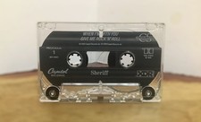 Sheriff When I'm With You / Give Me Rock N Roll Cassette Tape 1982