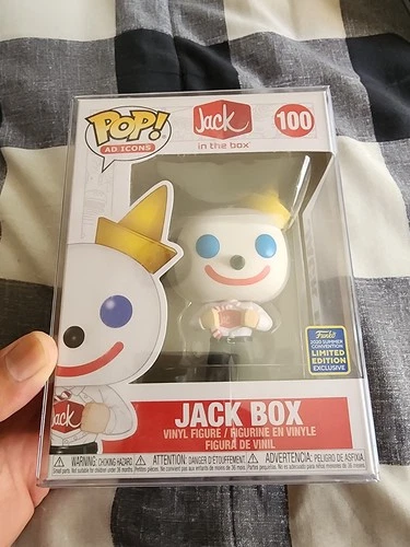 Funko Pop! Ad Icons #100 Jack In The Box Vinyl Figure 2020 Summer Convention New