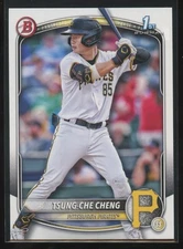 2025 Bowman Prospects 1st Tsung-Che Cheng Rookie Pittsburgh Pirates #BP-95