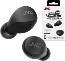 JVC Gumy HA-A6T Mini True Wireless Black Headphones New In Box