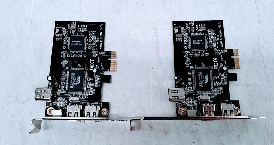 2x StarTech for Windows 10 IEEE 1394A PCI Express Controller 4 Ports3 x 6 Pin - Image 2 of 3