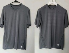 NIKE PRO MEN'S LOT OF 2 PC DRI FIT FITTED ACTIVE WEAR TEE PULLOVER JERSEY XL