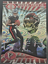 Michael Penix Jr 2024 Illusions Trophy Collection #4 Swirl