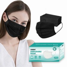 100 Pcs Disposable Face Masks