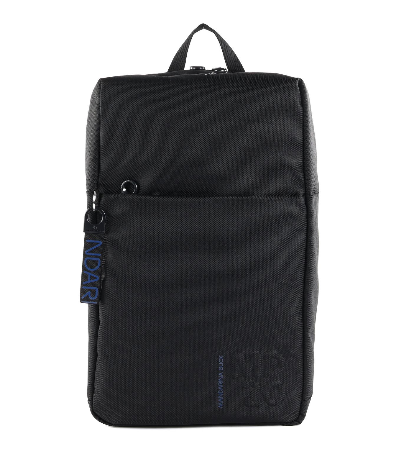 Mandarina Duck Unisex Noir Backpack With Straps Md20 - Image 2