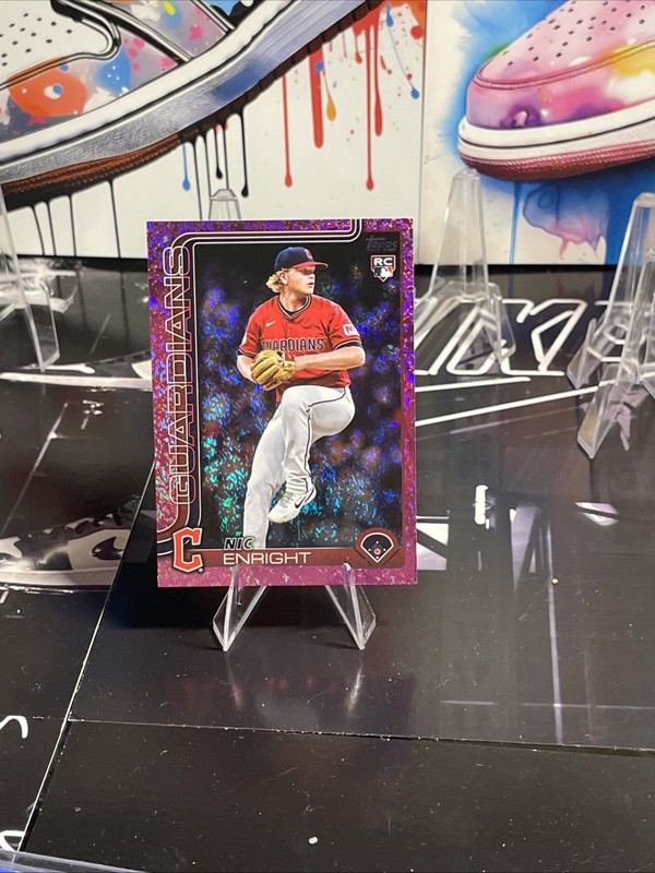 2025 Topps Update Series - Nic Enright #US67 Pink Holo Foil (RC)