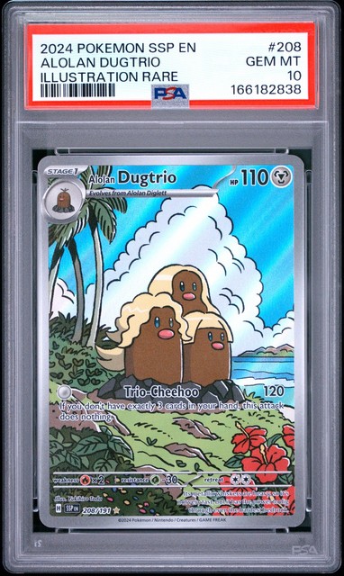 Alolan Dugtrio #208 (Surging Sparks (2024))