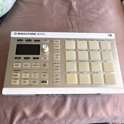 Native Instruments Maschine Mikro MK2 White Sampler & Sequencer, 16 Pads